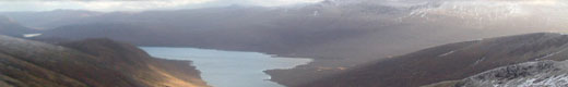 Loch Monar from Sgurr Choinnich